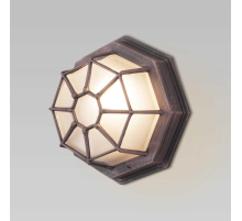 Уличный настенный светильник Elektrostandard Telarana GL 1023D капучино a043661