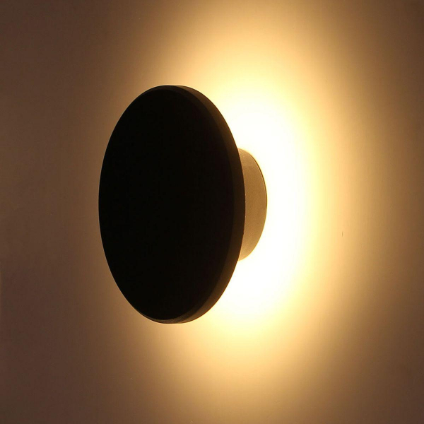 Уличный настенный светодиодный светильник Arte Lamp Nimbo A3409AL-1BK Уличный настенный светодиодный светильник Arte Lamp Nimbo A3409AL-1BK