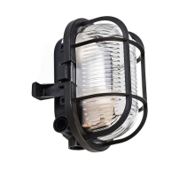 Уличный настенный светильник Deko-Light Syrma Oval Black 401012