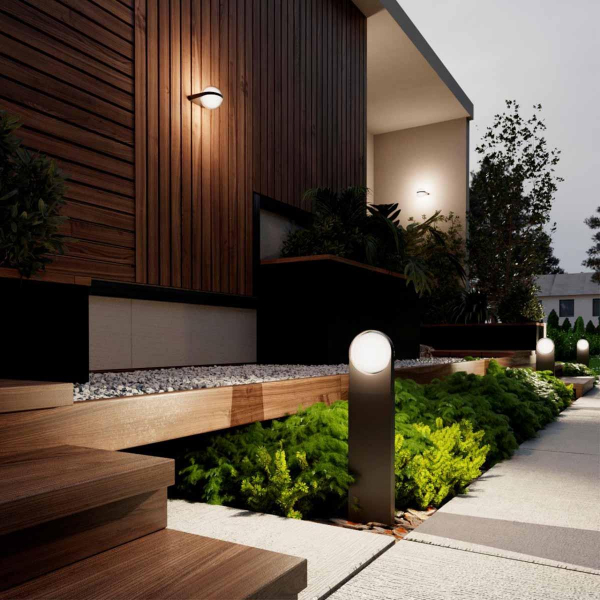 Уличный настенный светодиодный светильник Odeon Light Nature Tilda 6652/12WL Уличный настенный светодиодный светильник Odeon Light Nature Tilda 6652/12WL