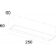 Уличный настенный светодиодный светильник Deko-Light Linear II Double 731136
