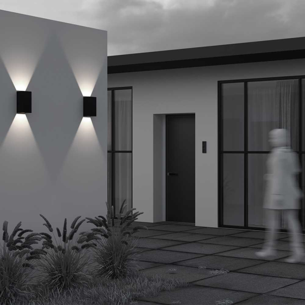 Уличный настенный светильник Maytoni Outdoor Drape O525WL-L20B3K