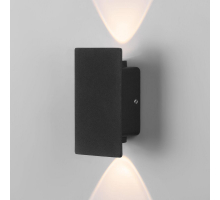 Уличный настенный светодиодный светильник Elektrostandard Mini Light 35154/D черный a060883