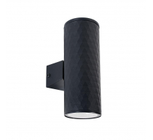 Уличный настенный светильник Arte Lamp Hyadum A3458AL-2BK