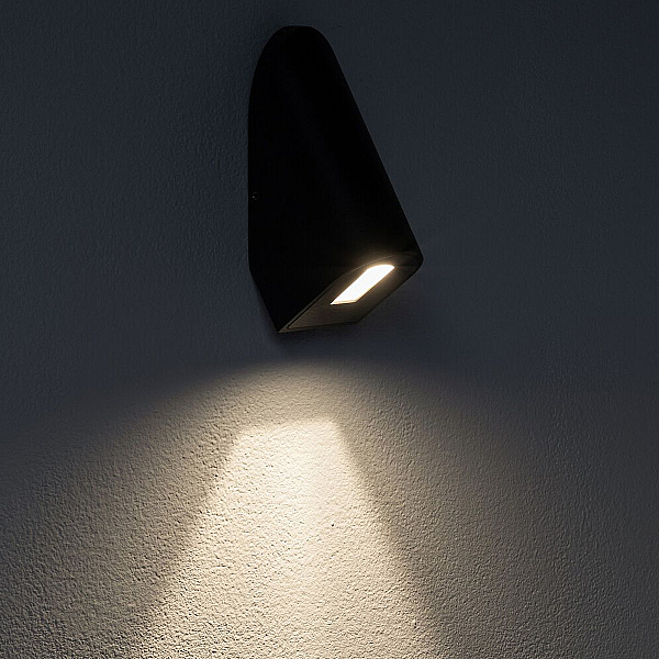 Уличный настенный светильник Nowodvorski Cline Led Black 11377