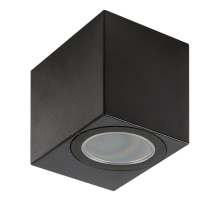 Уличный настенный светильник Uniel UUL-P41A 6W/GU10 IP65 BLACK UL-00010512