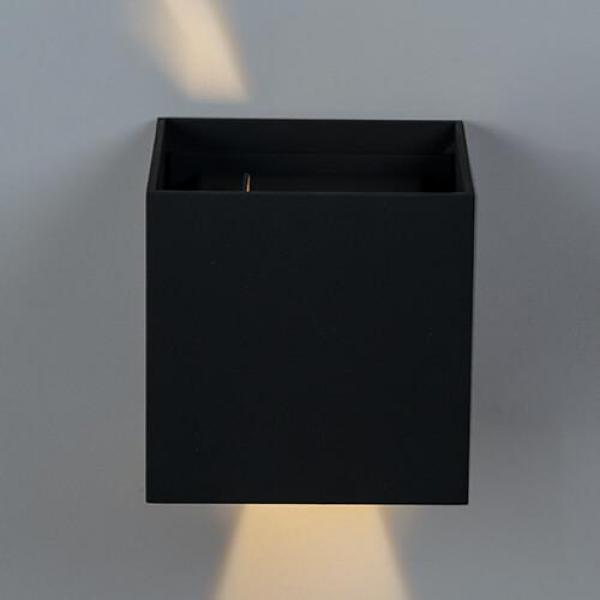 Уличный настенный светодиодный светильник Italline IT01-A310 black Уличный настенный светодиодный светильник Italline IT01-A310 black