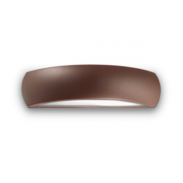Уличный настенный светильник Ideal Lux Giove AP1 Coffee 163598 Уличный настенный светильник Ideal Lux Giove AP1 Coffee 163598