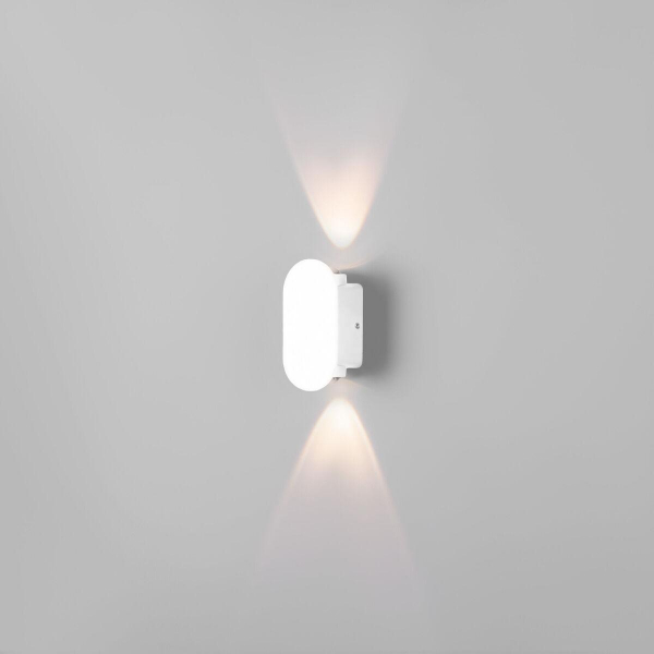 Уличный настенный светодиодный светильник Elektrostandard Mini Light 35153/D белый a060880 Уличный настенный светодиодный светильник Elektrostandard Mini Light 35153/D белый a060880