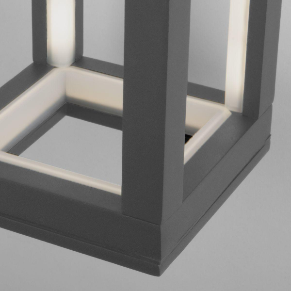 Уличный настенный светодиодный светильник Elektrostandard Frame 1527 Techno Led серый a051856 Уличный настенный светодиодный светильник Elektrostandard Frame 1527 Techno Led серый a051856