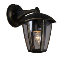 Уличный настенный светильник Reluce 08304-9.2-001SJ Top mount BKG