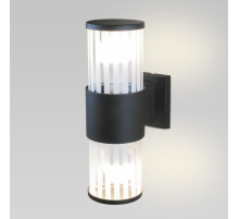 Уличный настенный светильник Elektrostandard 1411 Techno черный a048142