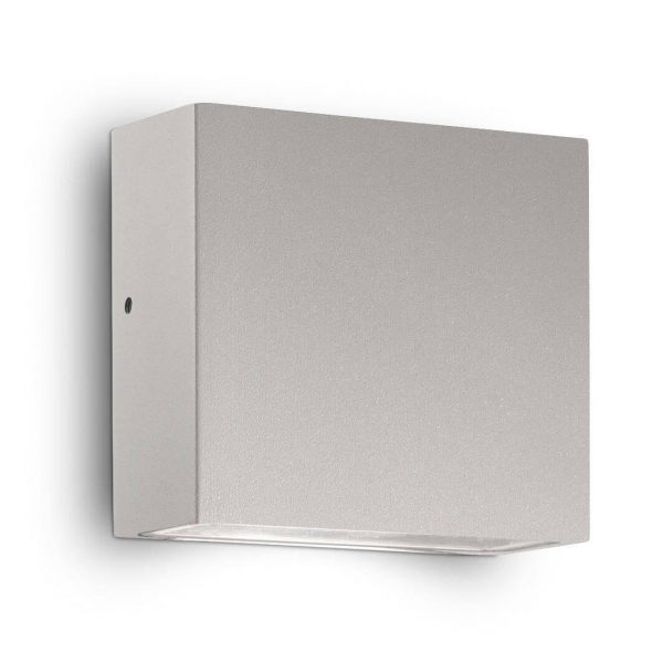 Уличный настенный светильник Ideal Lux Tetris-1 AP1 Grigio 113760 Уличный настенный светильник Ideal Lux Tetris-1 AP1 Grigio 113760