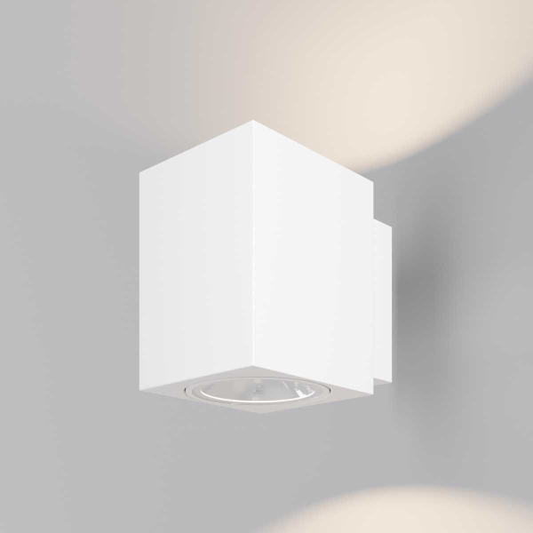 Уличный настенный светильник Maytoni Outdoor Block O507WL-L10W3K