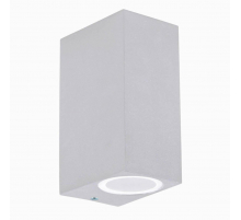 Уличный настенный светильник Ideal Lux Up AP2 Bianco 115320