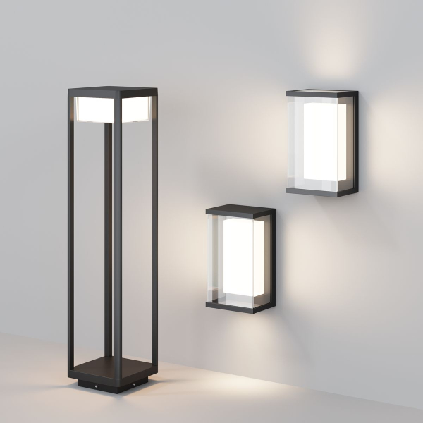 Уличный настенный светодиодный светильник Maytoni Baker Street O021WL-L10B3K