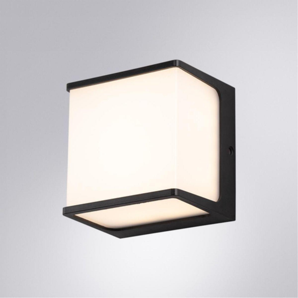 Уличный настенный светодиодный светильник Arte Lamp Lancia A6418AL-1BK Уличный настенный светодиодный светильник Arte Lamp Lancia A6418AL-1BK