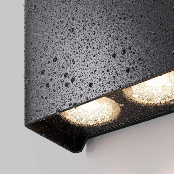 Уличный настенный светильник Maytoni Outdoor Shell O505WL-L6B3K