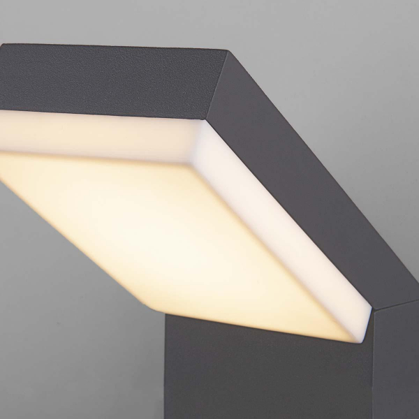 Уличный настенный светодиодный светильник Elektrostandard Sensor 1541 Techno Led серый a053947 Уличный настенный светодиодный светильник Elektrostandard Sensor 1541 Techno Led серый a053947