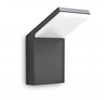 Уличный настенный светодиодный светильник Ideal Lux Style AP Antracite 3000K 246857