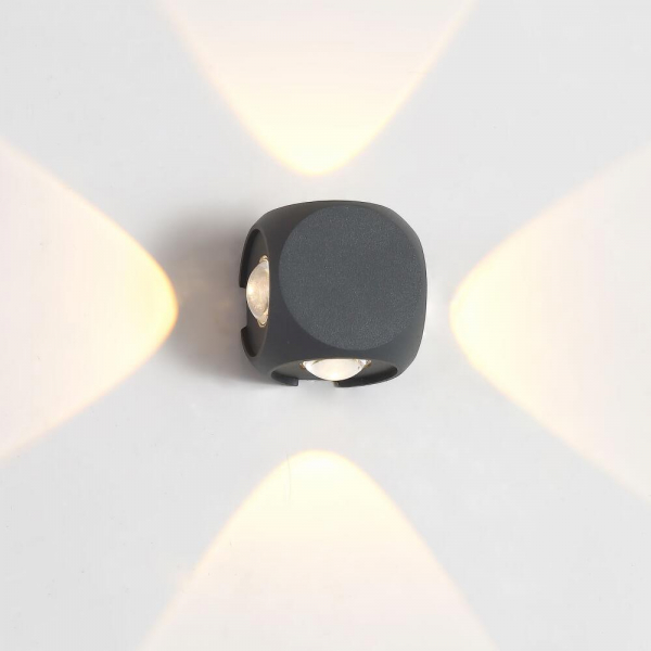 Уличный настенный светодиодный светильник Crystal Lux CLT 330W4 DG Уличный настенный светодиодный светильник Crystal Lux CLT 330W4 DG
