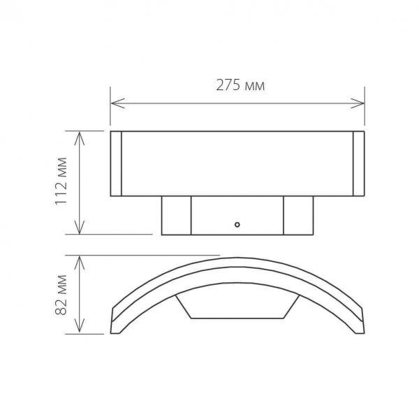 Уличный настенный светодиодный светильник Elektrostandard 1671 Techno LED Asteria D a035817 Уличный настенный светодиодный светильник Elektrostandard 1671 Techno LED Asteria D a035817