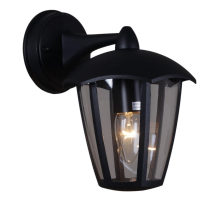 Уличный настенный светильник Reluce 08304-9.2-001SJ Top mount BK