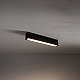 Уличный настенно-потолочный светильник Nowodvorski Outline Led S Black 11360