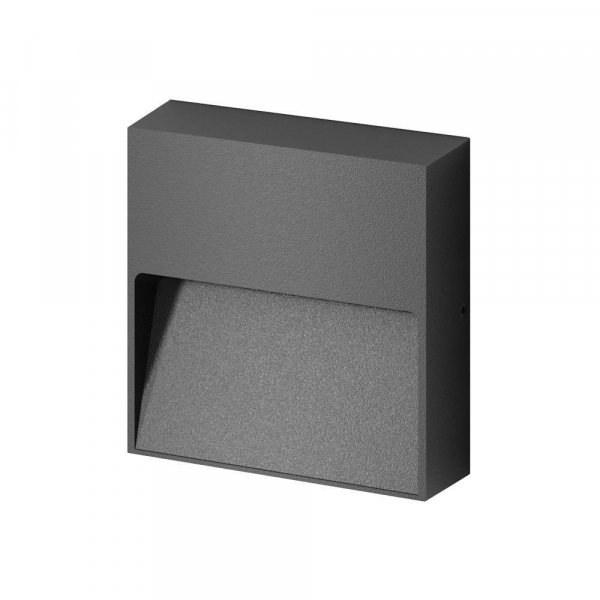 Уличный настенный светодиодный светильник Arlight LGD-Trace-S100x100-4W Warm3000 029960 Уличный настенный светодиодный светильник Arlight LGD-Trace-S100x100-4W Warm3000 029960