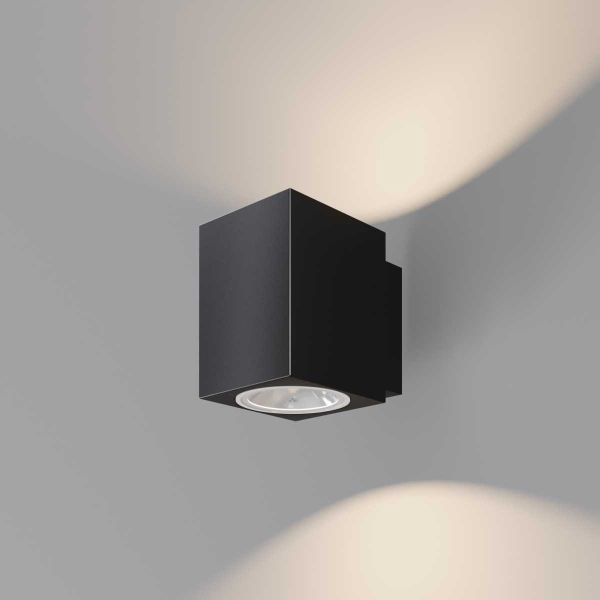 Уличный настенный светильник Maytoni Outdoor Block O507WL-L10B3K