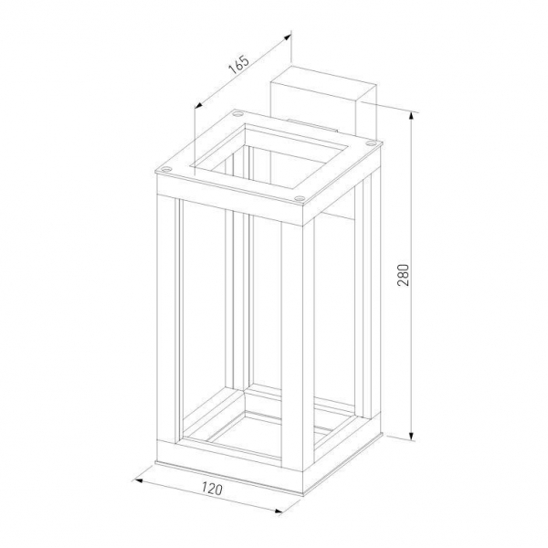 Уличный настенный светодиодный светильник Elektrostandard Frame 1527 Techno Led серый a051856 Уличный настенный светодиодный светильник Elektrostandard Frame 1527 Techno Led серый a051856