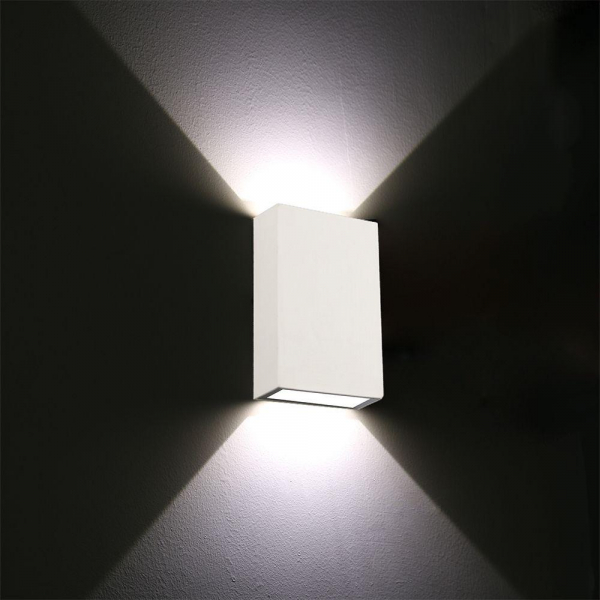 Уличный настенный светодиодный светильник Arte Lamp Algol A2750AL-2WH Уличный настенный светодиодный светильник Arte Lamp Algol A2750AL-2WH
