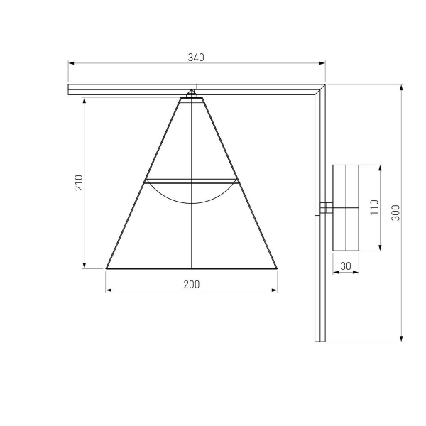 Уличный настенный светодиодный светильник Elektrostandard Bevel 35184/D a068471 Уличный настенный светодиодный светильник Elektrostandard Bevel 35184/D a068471