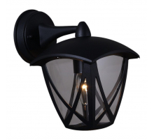 Уличный настенный светильник Reluce 08302-9.2-001SJ Top mount BK