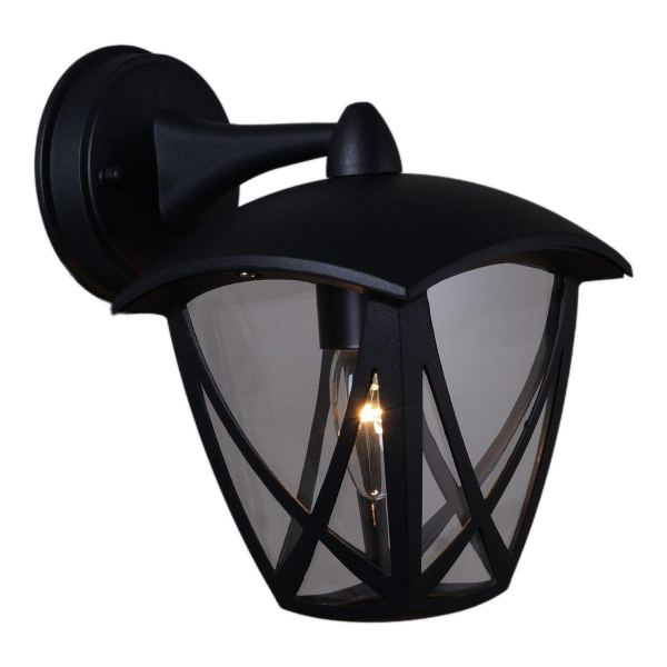 Уличный настенный светильник Reluce 08302-9.2-001SJ Top mount BK Уличный настенный светильник Reluce 08302-9.2-001SJ Top mount BK
