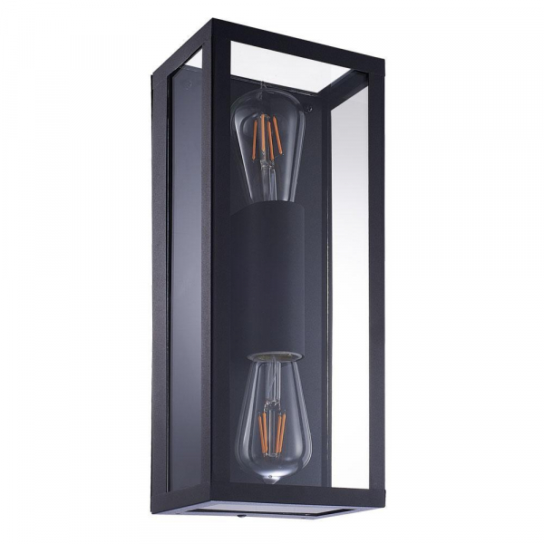 Уличный настенный светильник Arte Lamp Belfast A4569AL-2BK Уличный настенный светильник Arte Lamp Belfast A4569AL-2BK