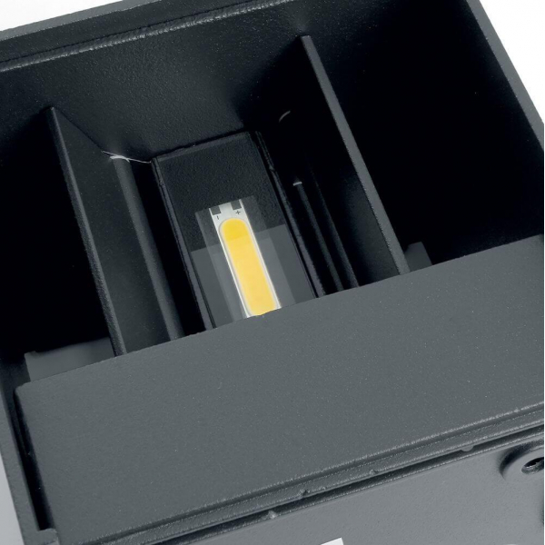 Уличный настенный светодиодный светильник Feron Майами DH012 48098 Уличный настенный светодиодный светильник Feron Майами DH012 48098