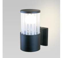 Уличный настенный светильник Elektrostandard 1410 Techno черный a048141