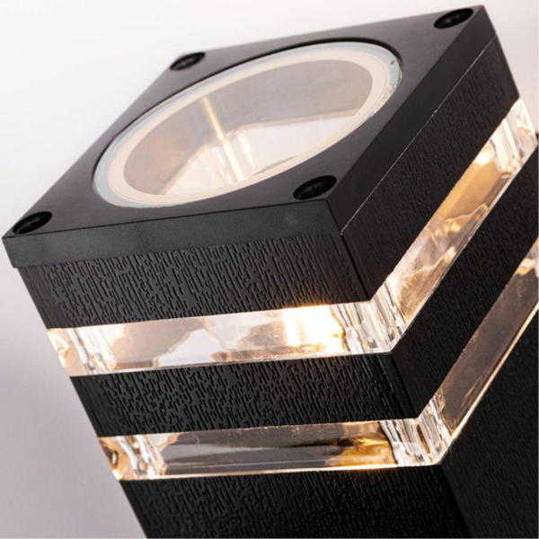 Уличный настенный светильник Arte Lamp Hadar A4421AL-1BK Уличный настенный светильник Arte Lamp Hadar A4421AL-1BK