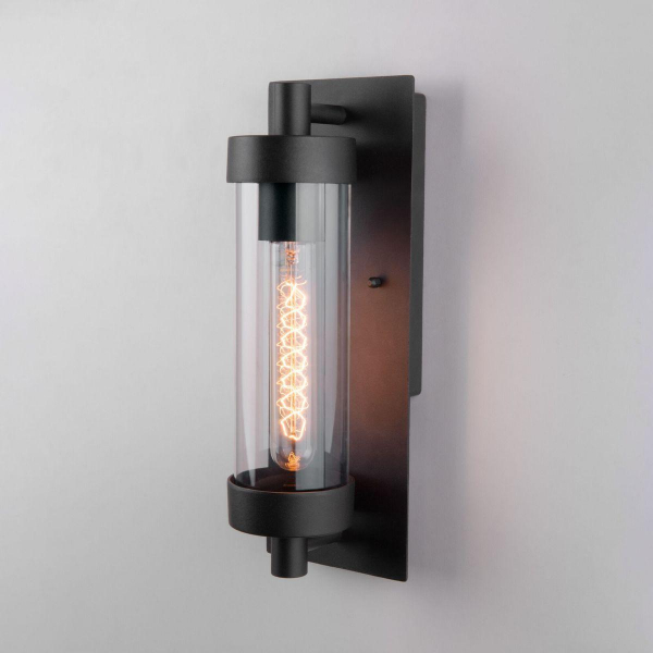 Уличный настенный светильник Elektrostandard Pipe D 35151/D чёрный a058261 Уличный настенный светильник Elektrostandard Pipe D 35151/D чёрный a058261
