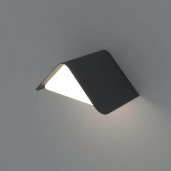 Уличный настенный светодиодный светильник Arlight LGD-Wall-Delta-1B-12W Warm White 019779 Уличный настенный светодиодный светильник Arlight LGD-Wall-Delta-1B-12W Warm White 019779