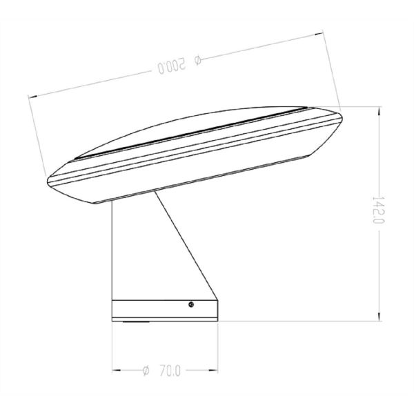 Уличный настенный светодиодный светильник Deko-Light Bermuda 731124