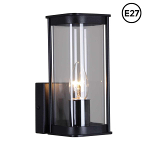 Уличный настенный светильник Reluce 08337-9.2-001JH E27 BK RLOS