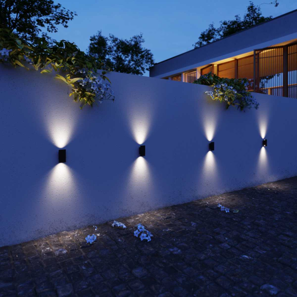 Уличный настенный светодиодный светильник Elektrostandard Mini Light 35154/D черный a060883