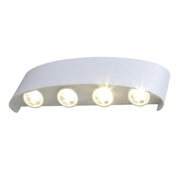 Уличный настенный светодиодный светильник ST Luce Bisello SL089.501.08 Уличный настенный светодиодный светильник ST Luce Bisello SL089.501.08