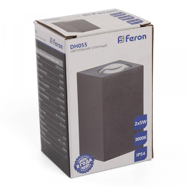 Уличный настенный светильник Feron DH055 48489 Уличный настенный светильник Feron DH055 48489