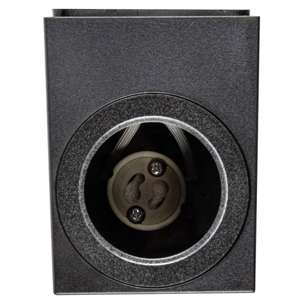 Уличный настенный светильник Uniel UUL-P41A 6W/GU10 IP65 BLACK UL-00010512