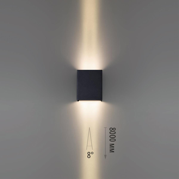 Уличный настенный светильник Odeon Light Arrow Nature 7188/10WL