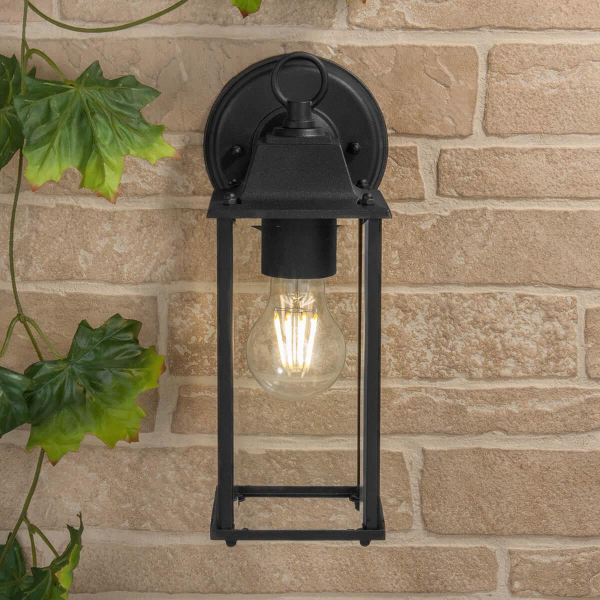 Уличный настенный cветильник Elektrostandard 1008D Brick черный a038438 Уличный настенный cветильник Elektrostandard 1008D Brick черный a038438