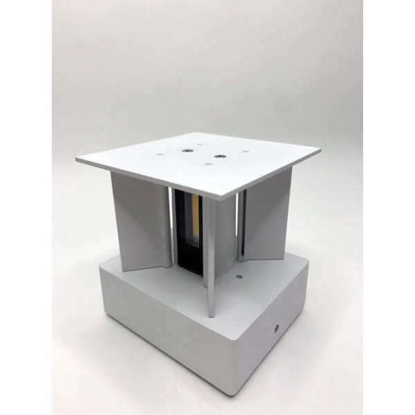 Уличный настенный светодиодный светильник Elvan BR-310-6W-WW-Wh Уличный настенный светодиодный светильник Elvan BR-310-6W-WW-Wh